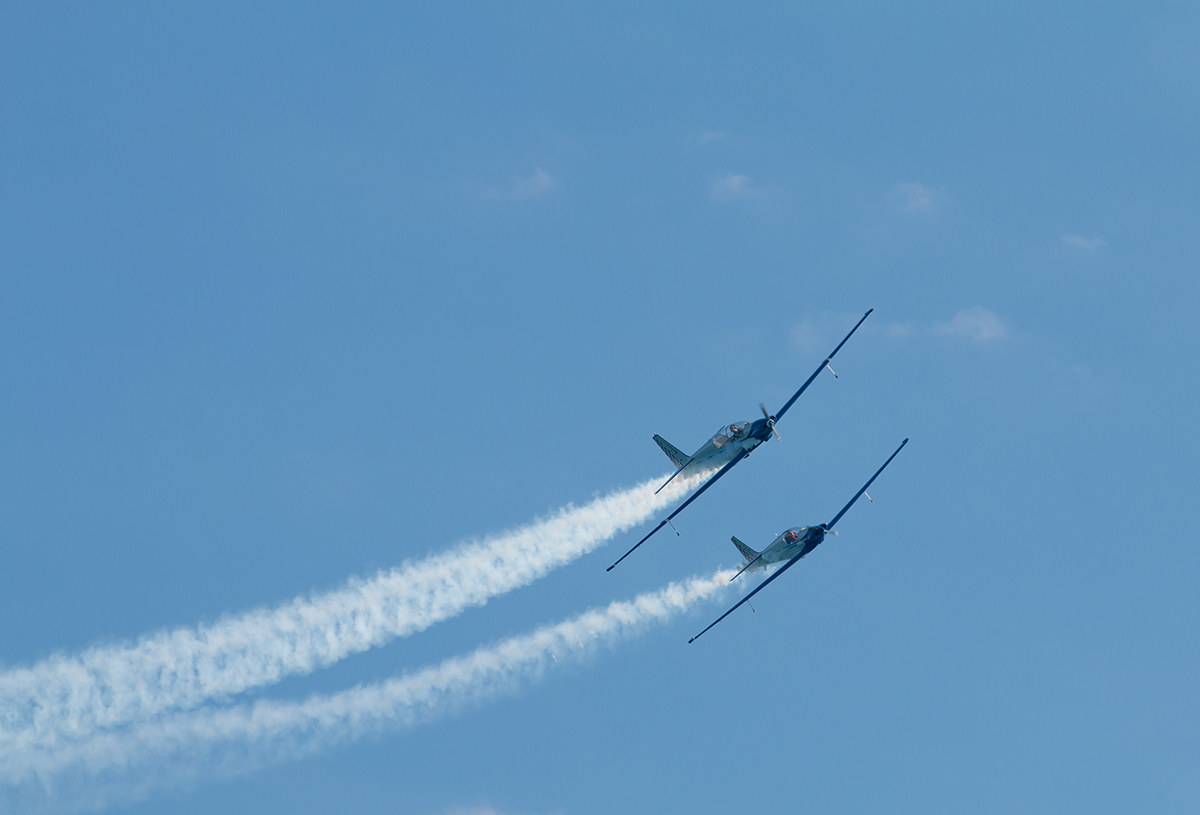 Blue Voltige all'Air Show Loano 2016