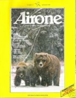 Copertina di Airone, gennaio 1989