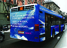 La campagna dell'UAAR a Genova