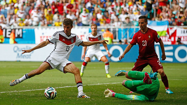 Mueller affonda il Portogallo alla Coppa del Mondo 2014