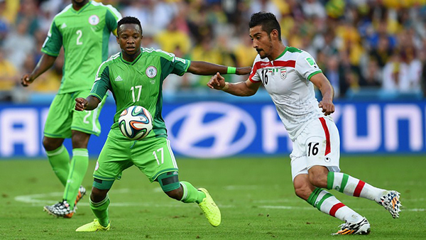 Nigeria-Iran alla Coppa del Mondo 2014