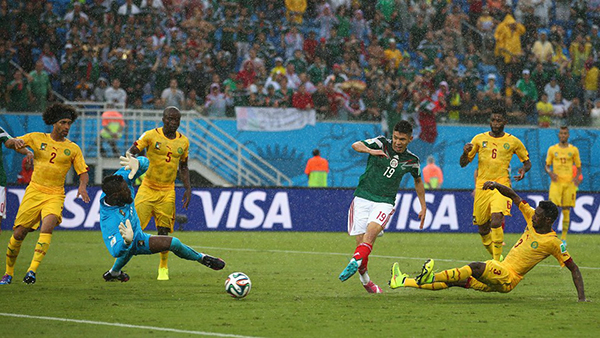 Messico-Camerun alla Coppa del Mondo 2014
