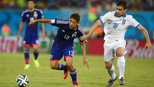 Giappone-Grecia alla Coppa del Mondo 2014