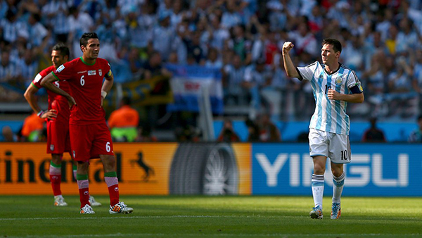 Argentina-Iran alla Coppa del Mondo 2014