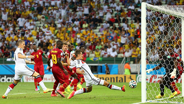 Ghana-Germania alla Coppa del Mondo 2014