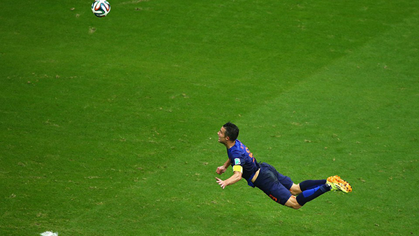 Van Persie affonda la Spagna alla Coppa del Mondo 2014
