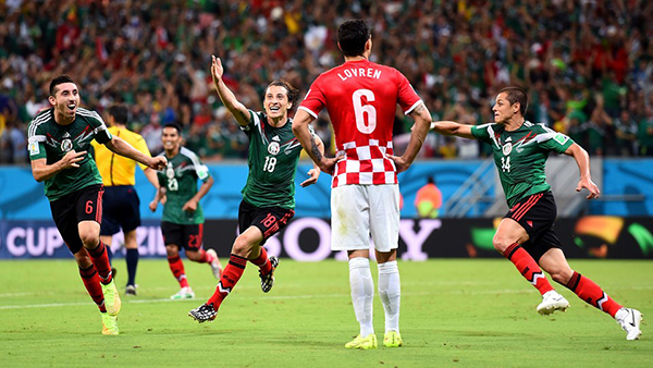 Croazia-Messico alla Coppa del Mondo 2014