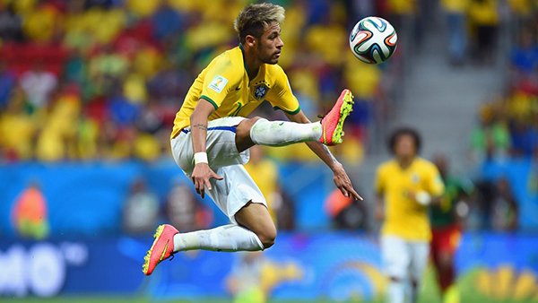 Neymar alla Coppa del Mondo 2014