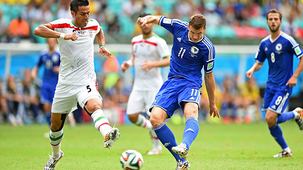 Bosnia-Iran alla Coppa del Mondo 2014