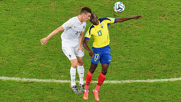 Francia-Ecuador alla Coppa del Mondo 2014