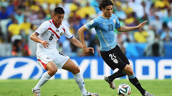 Uruguay-Costa Rica alla Coppa del Mondo 2014