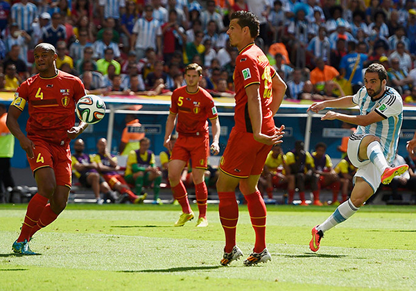 Belgio-Argentina alla Coppa del Mondo 2014