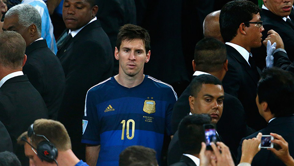 Messi alla Coppa del Mondo 2014