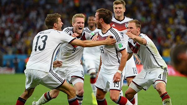 La Germania alla Coppa del Mondo 2014