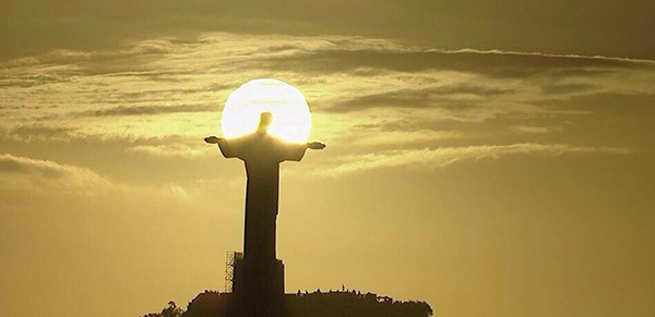 Il Cristo Redentore alla Coppa del Mondo 2014