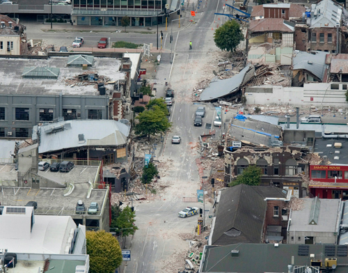 Christchurch dopo il terremoto