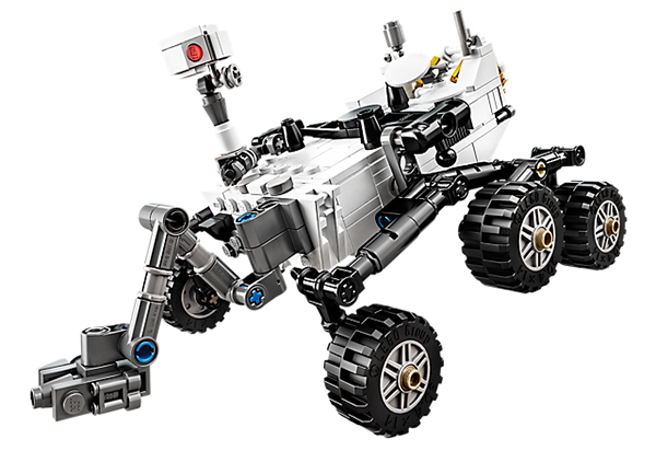 Il rover Curiosity di Lego