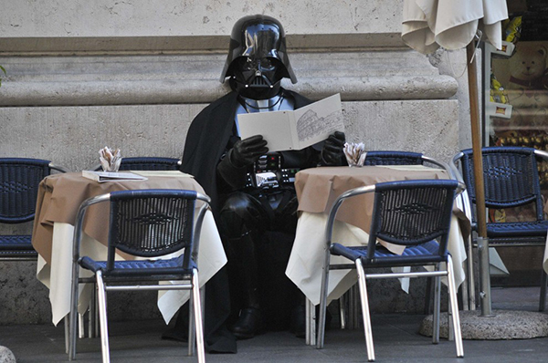 Darth Vader a Roma