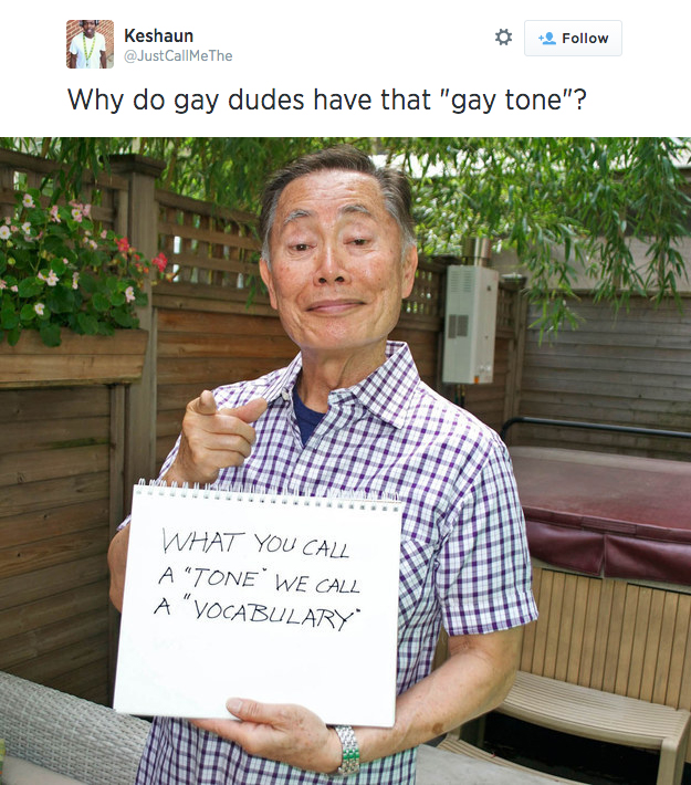 George Takei risponde a domande stupide sui gay