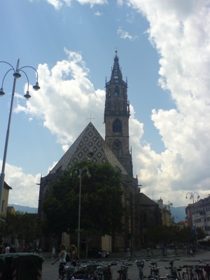 Piazza Walther e il Duomo (Bolzano)
