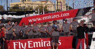 Il team Emirates (New Zealand)