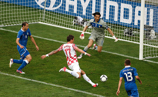 Croazia e Italia a Euro 2012