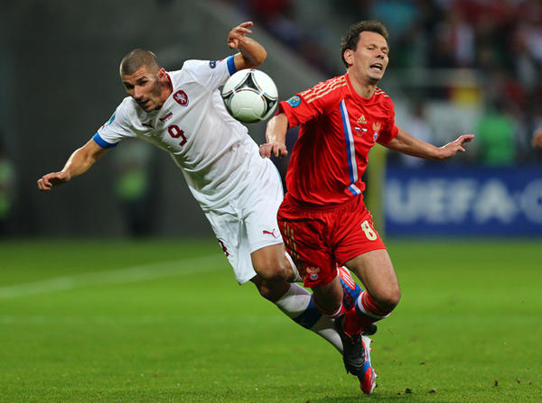 Russia e Repubblica Ceca a Euro 2012
