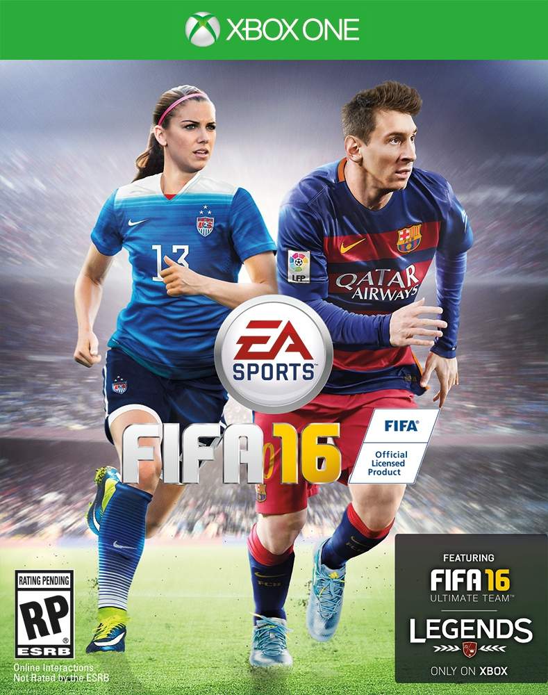Il calcio femminile sulla cover di FIFA 16