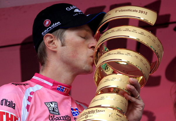 Hesjedal vince il Giro d'Italia 2012