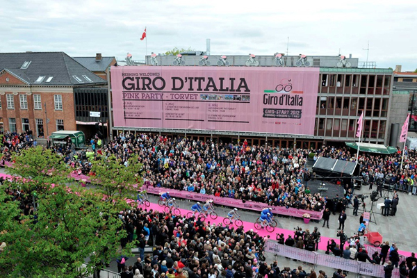 Il Giro d'Italia 2012 in Danimarca