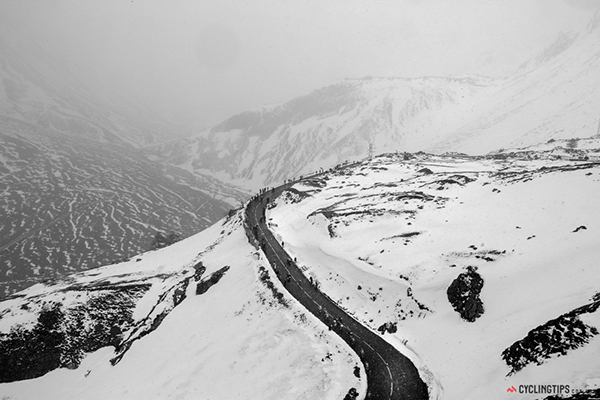 Neve al Giro 2013