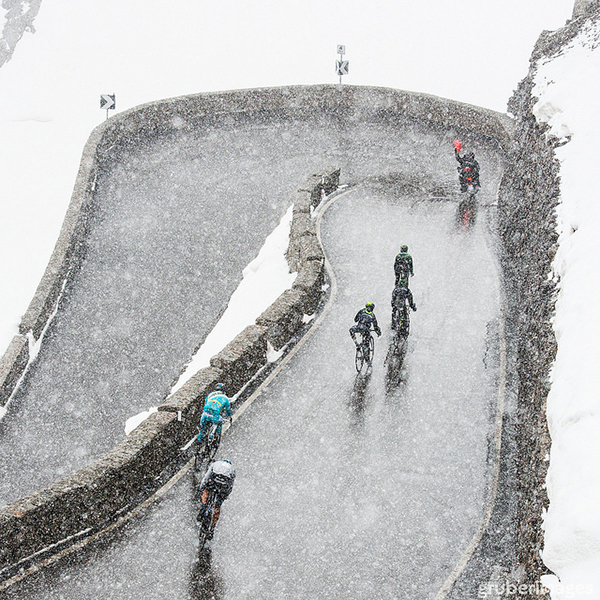 La neve al Giro d'Italia 2014