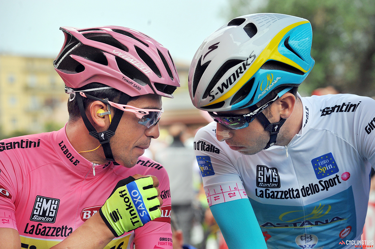 Contador e Aru al Giro 2015