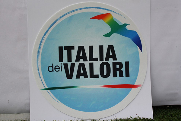 Il nuovo logo dell'Italia dei Valori