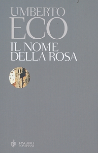 La copertina de 'Il nome della rosa' di Umberto Eco