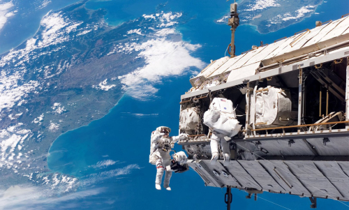 La ISS sorvola la Nuova Zelanda