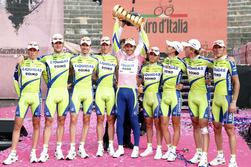 Ivan Basso e la Liquigas Doimo