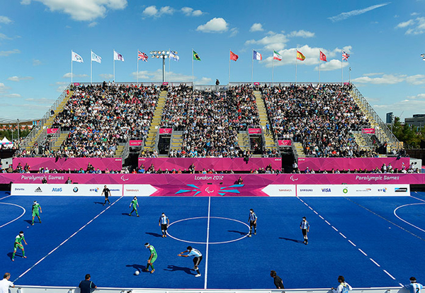 Il five-a-side football ai Giochi Paralimpici di Londra 2012