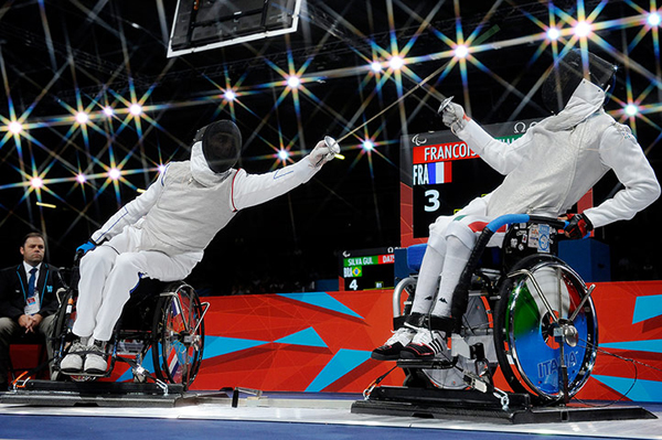 Marco Cima contro Laurent Francois ai Giochi Paralimpici di Londra 2012