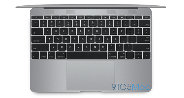 Il rendering del rumor del MacBook Air 2015