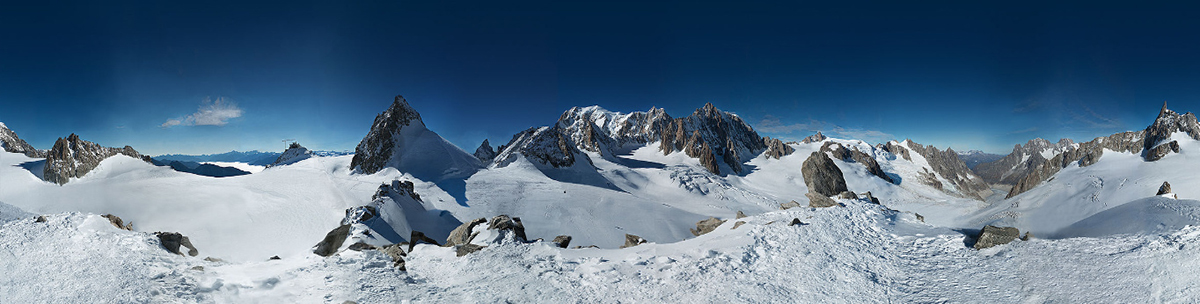 Panorama del Monte Bianco in 365 gigapixel