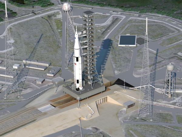 Il progetto del nuovo lanciatore SLS della NASA