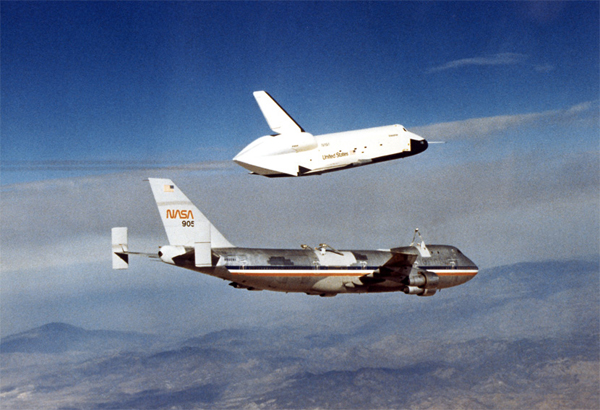 Il prototipo di Space Shuttle Enterprise