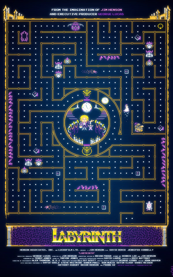 Il poster di Labyrinth