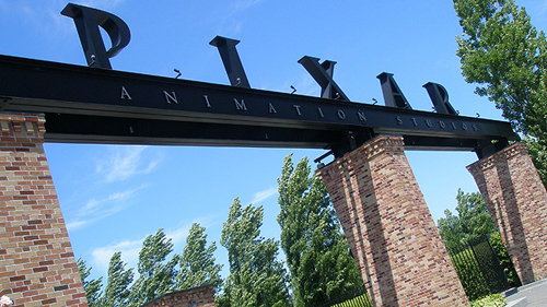 L'ingresso degli studio Pixar