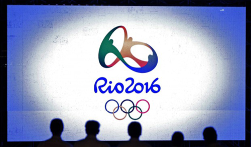 Il logo dei Giochi Olimpici di Rio de Janeiro 2016