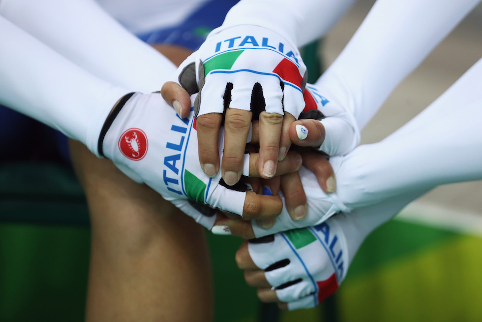 La nazionale italiana di ciclismo ai Giochi Olimpici di Rio 2016