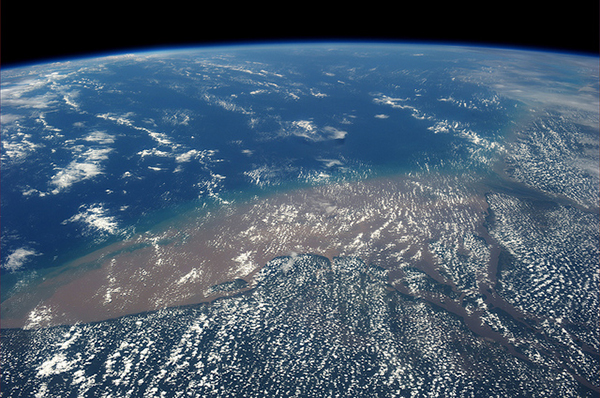 Il Rio delle Amazzoni visto dallo spazio