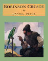 La copertina del libro 'Robinson Crusoe'
