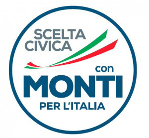 Il logo di Scelta civica con Monti per l'Italia